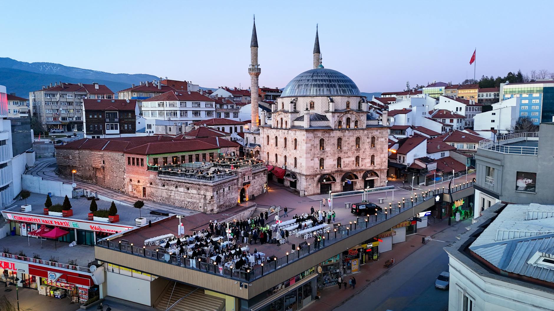 Bolu şehir oteli lobisi